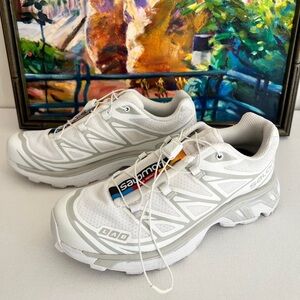 NOW ONLY ACCEPTING $118 Salomon White XT-6 Shoes